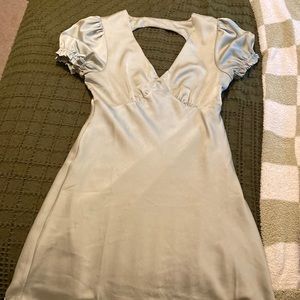 Sage green dress